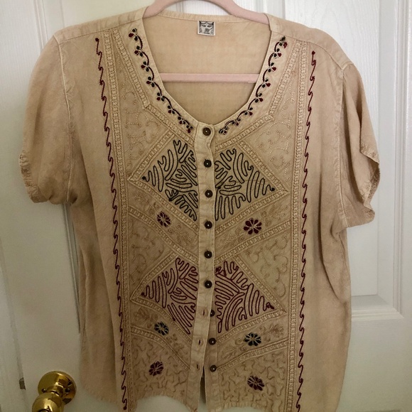 Hand made -one-of-a-kind shirt - Picture 1 of 5